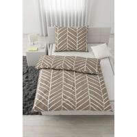 Lenjerie de pat Marble, cca. 140x200/50x70cm - bej, Konventionell, textil (140/200cm) - Modern Living