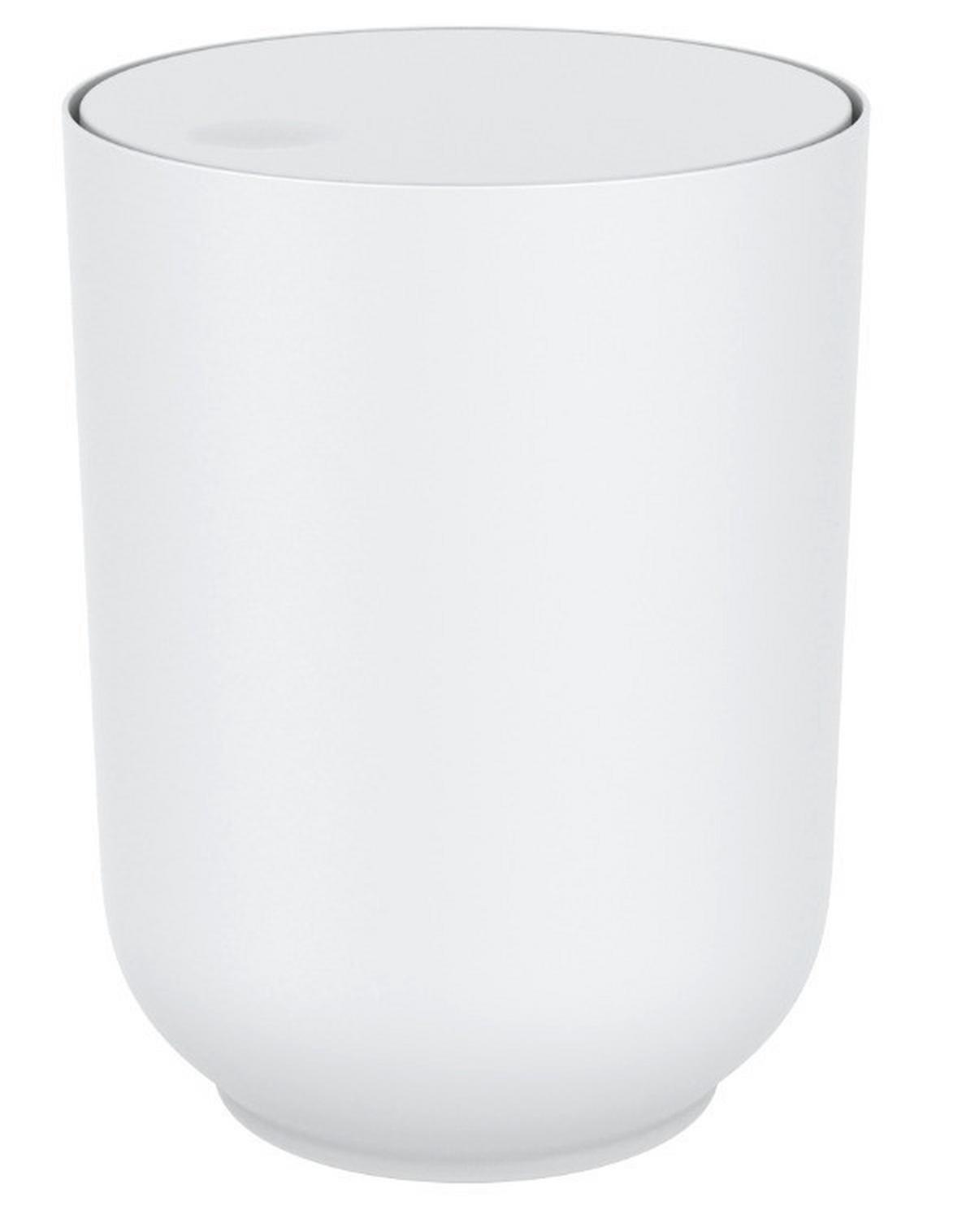 Kosmetikeimer Naime in Weiß - Weiß, MODERN, Kunststoff (19,05/25,4cm) - Premium Living
