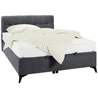 Box Krevet Magic - crna/taupe, Konvencionalno, drvni materijal/tekstil (140/200cm) - Modern Living