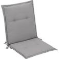 Sesselauflage Poppi Hellgrau - Hellgrau, Textil (48/96/48cm) - MÖMAX modern living