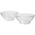 Schüsselset 2-teilig Rösle - Klar, KONVENTIONELL, Glas (17/7,1/17cm) - Rösle Schüsselset 2-teilig Rösle - Klar, KONVENTIONELL, Glas (17/7,1/17cm) - Rösle