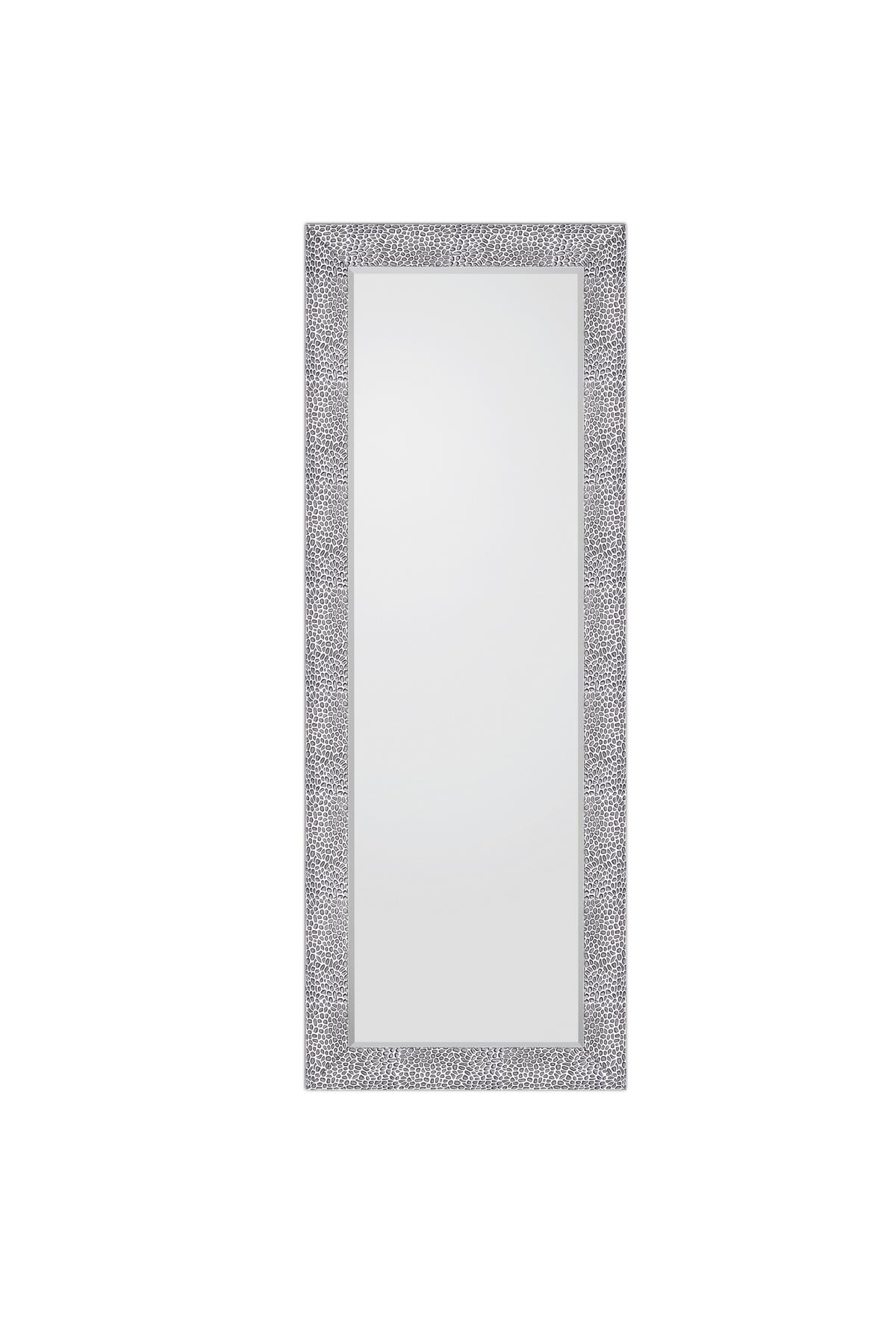 Fali Tükör 50x150cm Amy - fekete/ezüstszínű, Modern, műanyag/Üveg (50/150/3cm)