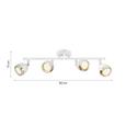 Strahler Nantes, max. 3 Watt - Chromfarben/Weiß, LIFESTYLE, Kunststoff/Metall (50/17cm) - Mömax modern living Strahler Nantes, max. 3 Watt - Chromfarben/Weiß, LIFESTYLE, Kunststoff/Metall (50/17cm) - Mömax modern living
