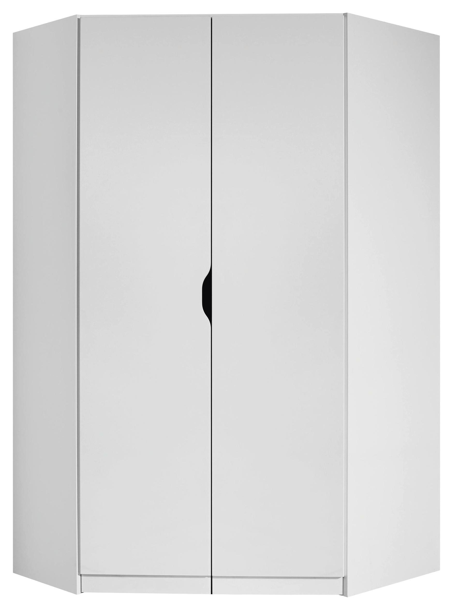 DULAP COLT FREISING - alb, Modern, material pe bază de lemn (117/197/104cm) - Modern Living