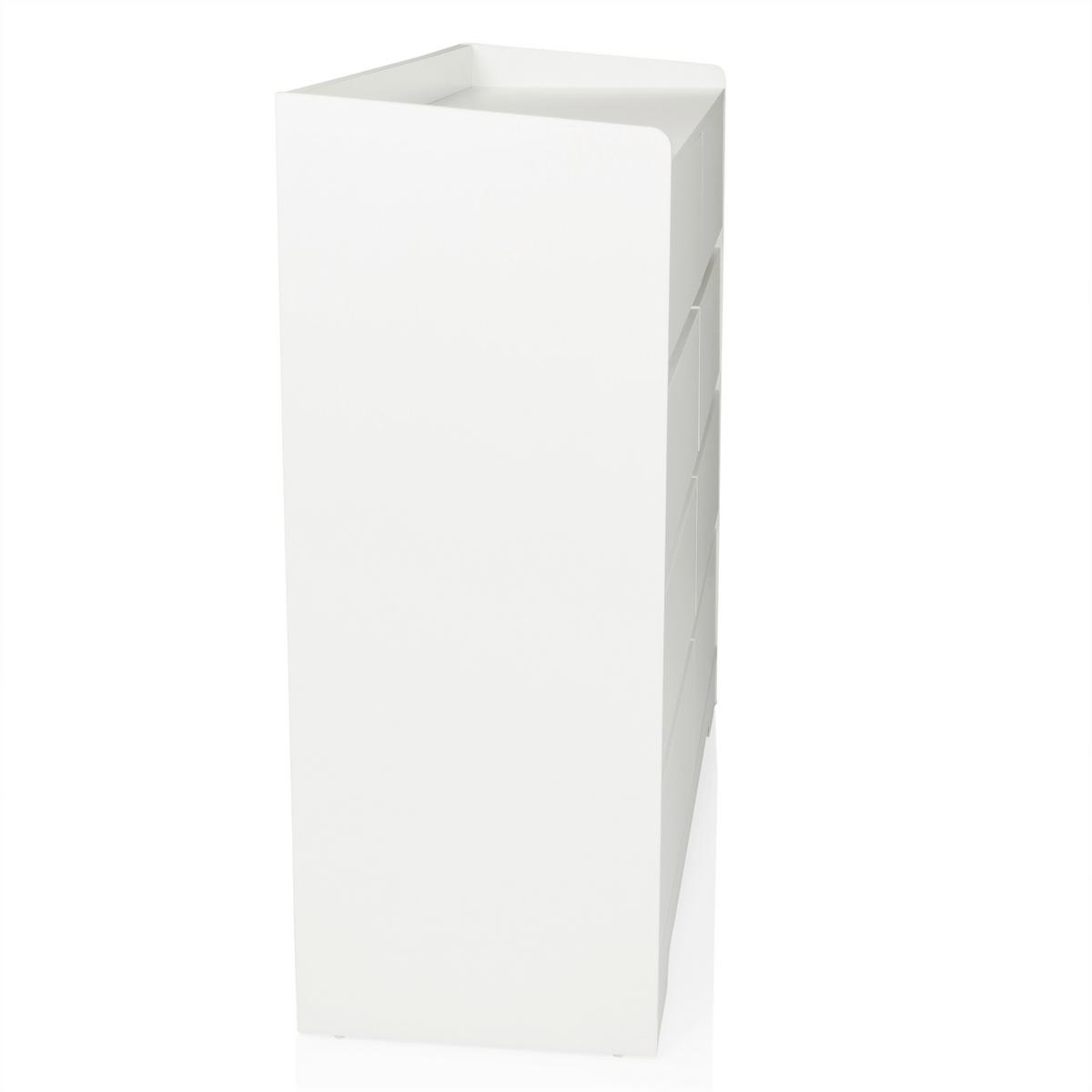 Komoda Osoyro, Bela - bela, Moderno, leseni material (110/98,5/38cm) - MID.YOU