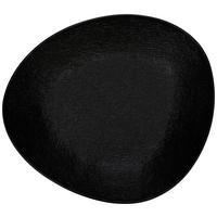 Globoki Krožnik Haruki - črna, Moderno, keramika (25,3/22,3/5,1cm) - Mömax