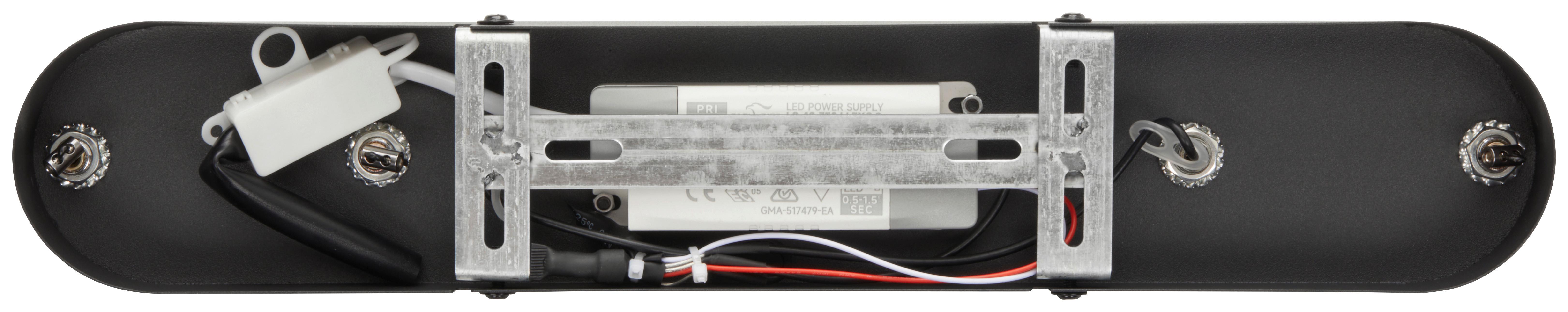 LED-HÄNGLAMPA GUTZI - svart, Modern, metall/plast (40cm)