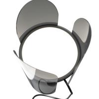 Tischleuchte Insight Schwarz max. 6 Watt - Transparent/Schwarz, Trend, Kunststoff/Metall (15/30/15cm) - MAYTONI