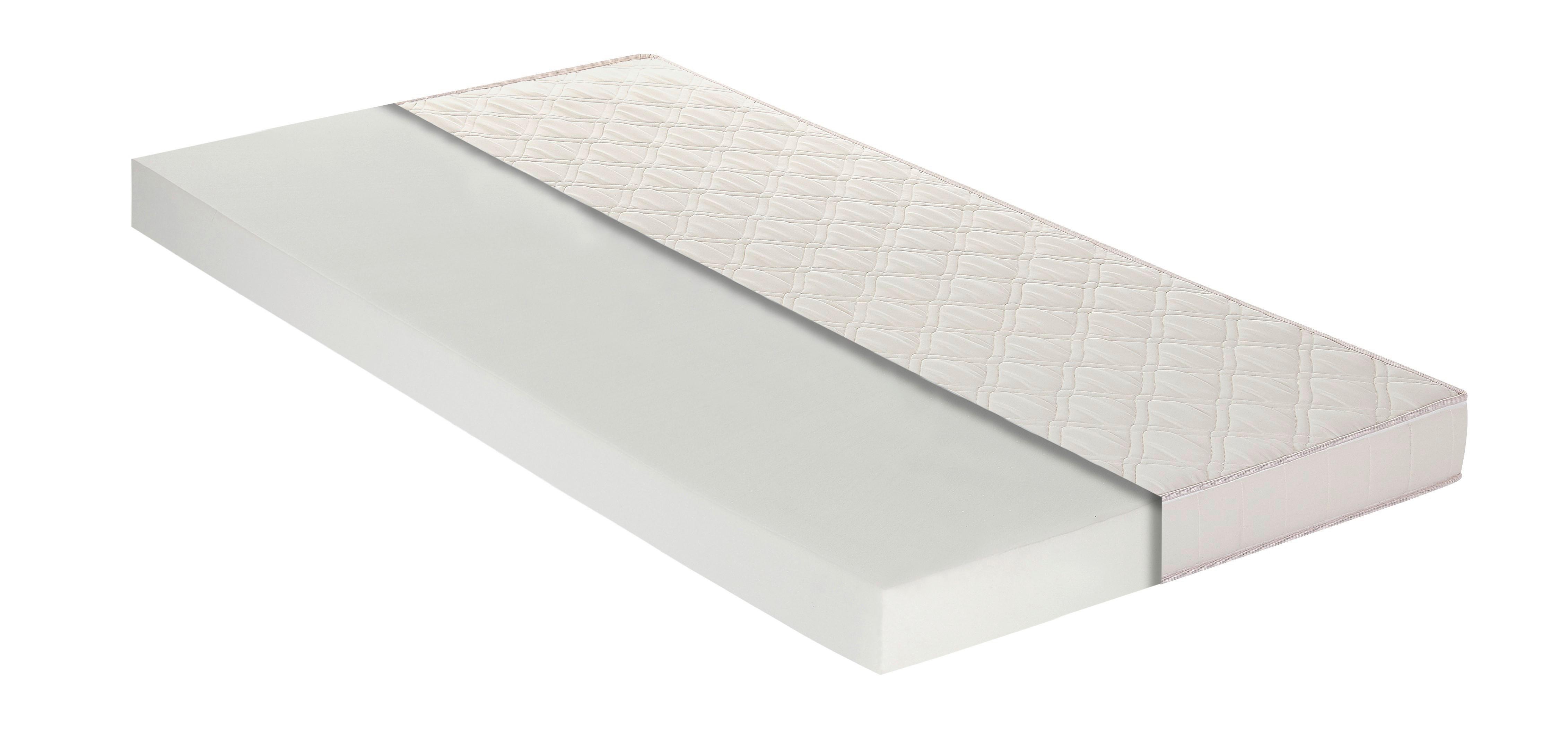 Kaltschaummatratze Basci Plus H2/3 ca. 100x200 cm - Weiß, Basics, Textil (100/200cm) - P & B