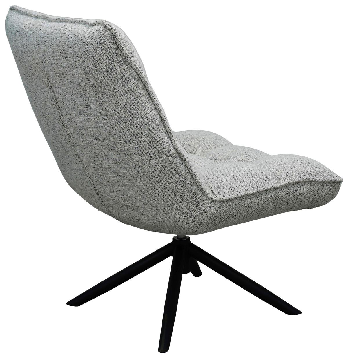 Fotoliu ISOLA - grej/negru, Modern, lemn/metal (71/99/85cm) - Mömax