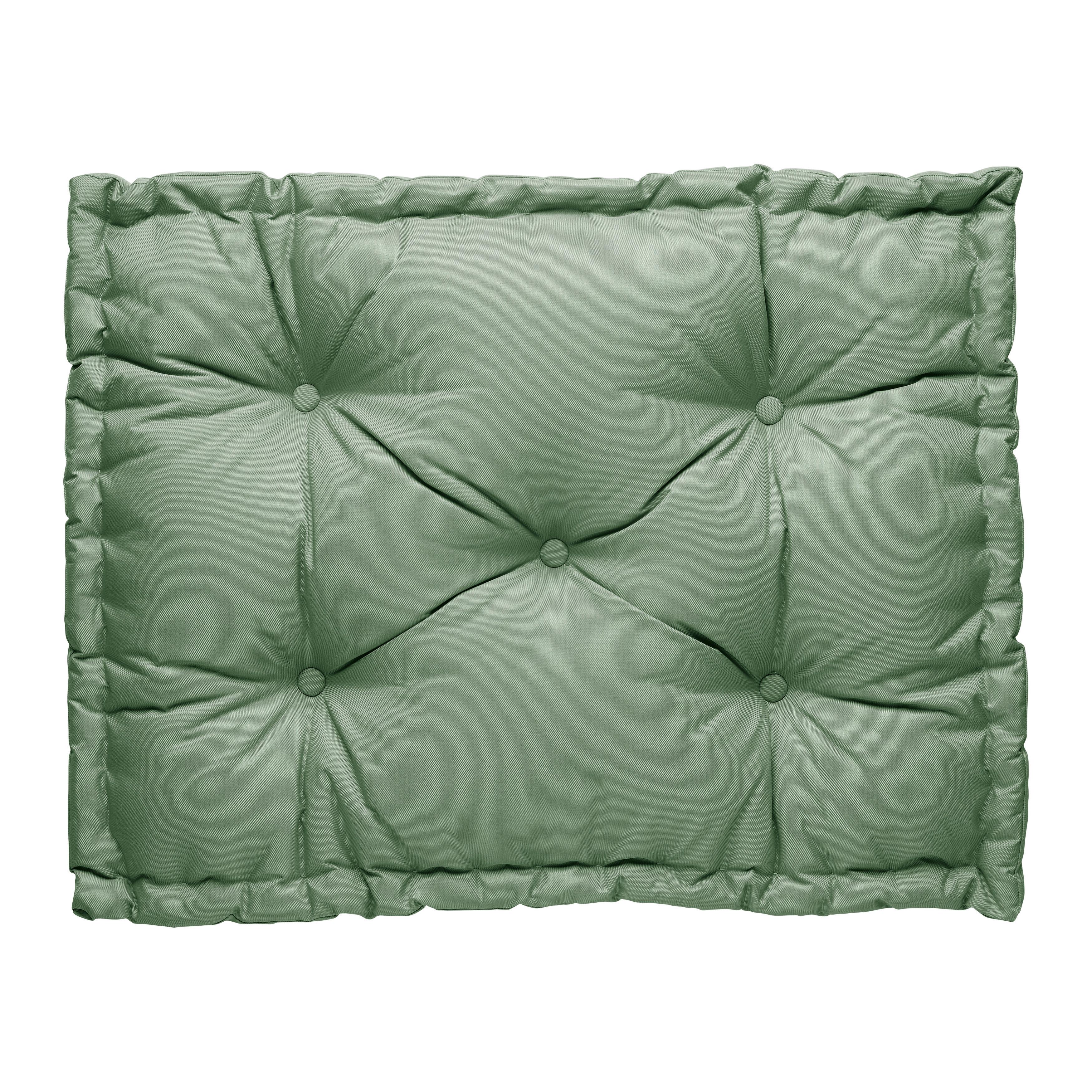 Pernă pentru palet Dodo - verde, Konventionell, textil (80/60/12cm) - Mömax