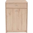 KOMODA 4-YOU - hrast/krom, umetna masa/leseni material (50/85,4/34,6cm) - Mömax modern living KOMODA 4-YOU - hrast/krom, umetna masa/leseni material (50/85,4/34,6cm) - Mömax modern living