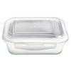 MATBEHÅLLARE FRESH - 0,35L - klar, glas/plast (15,4/10,8/6,3cm) - Mömax