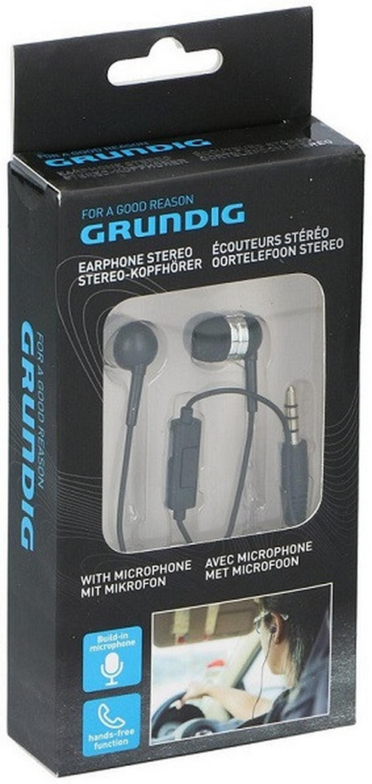 Fülhallgató Grundig - fekete, műanyag/fém (21/18,5/32cm) - Grundig