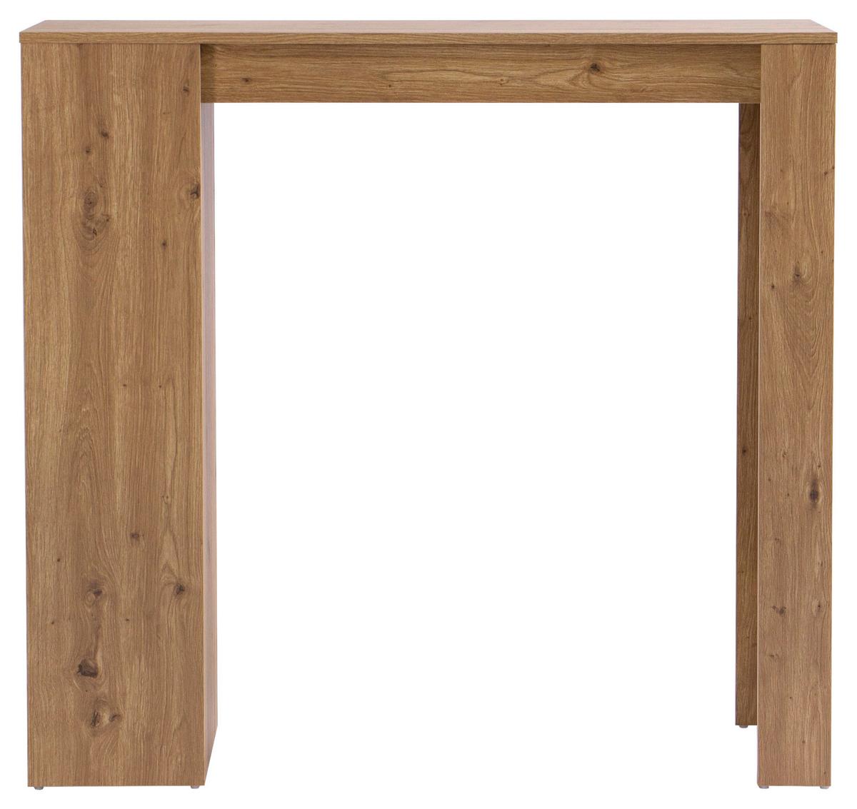 Barska Miza Brest, Barva Hrasta - barve hrasta, Konvencionalno, leseni material (110/103/50cm)