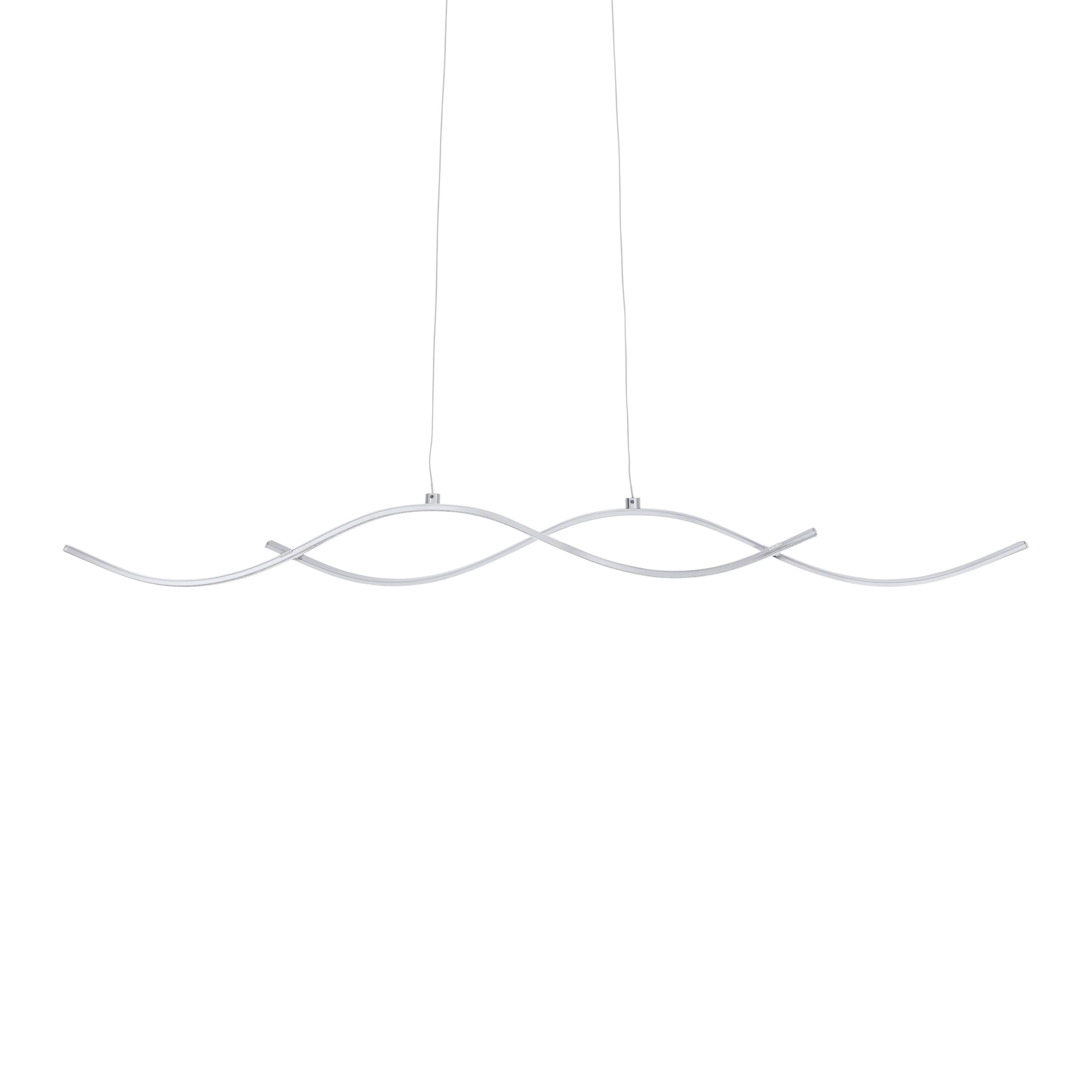 Viseča Led-svetilka Anne - Moderno, kovina/umetna masa (70/110cm) - Modern Living