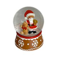 Figurină de Crăciun cu LED Lilu 3 - maro/alb, Konventionell, plastic/sticlă (6,5/8,2cm) - Mömax