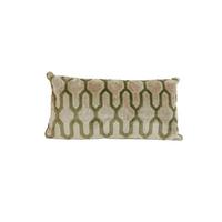 PODUSZKA DEKORACYJNA 6857769_JEMBANA - kolor piaskowy/oliwkowa zieleń, Lifestyle, tkanina (60/30cm) - Light & Living