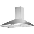 Dunstabzugshaube 60320, Edelstahl - Edelstahlfarben, LIFESTYLE, Metall (90/74,4-112,4/50cm) - Mican Dunstabzugshaube 60320, Edelstahl - Edelstahlfarben, LIFESTYLE, Metall (90/74,4-112,4/50cm) - Mican