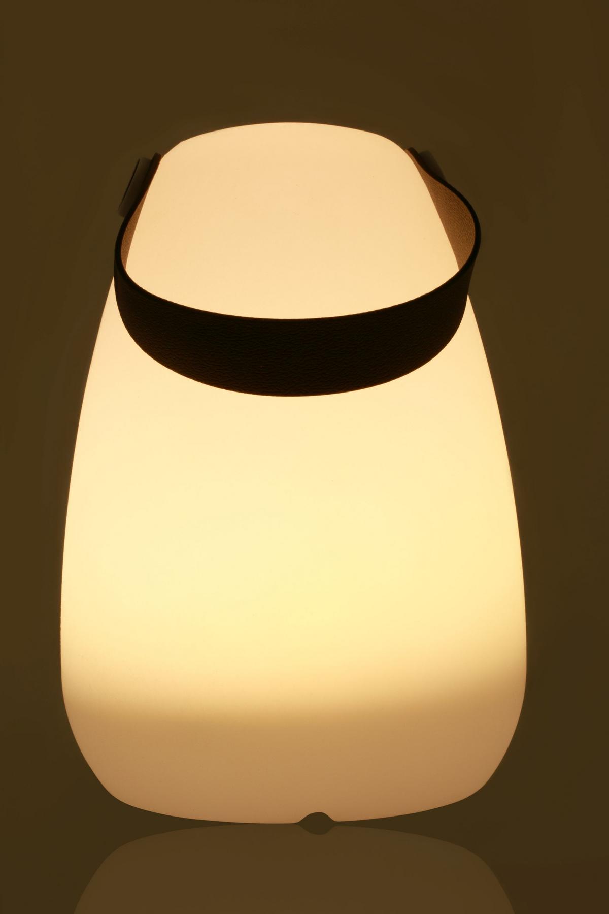 LAMPA SOLARNA GLENDALE - biały, Basics, tworzywo sztuczne (14/20cm) - Ambia Garden