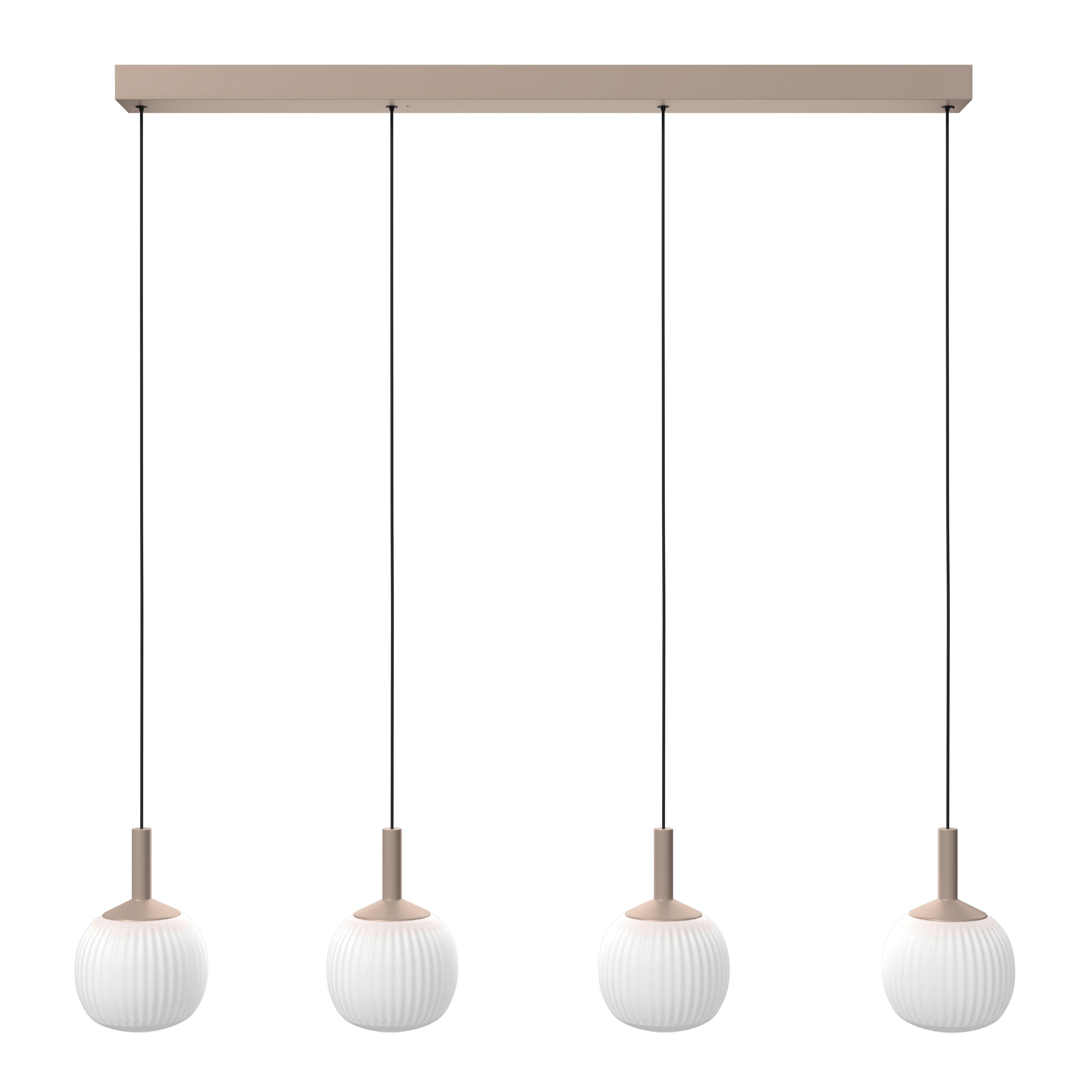 LAMPA WISZĄCA LED SWINDON *SBN* - biały, Design, metal/szkło (114/15/150cm) - Novel