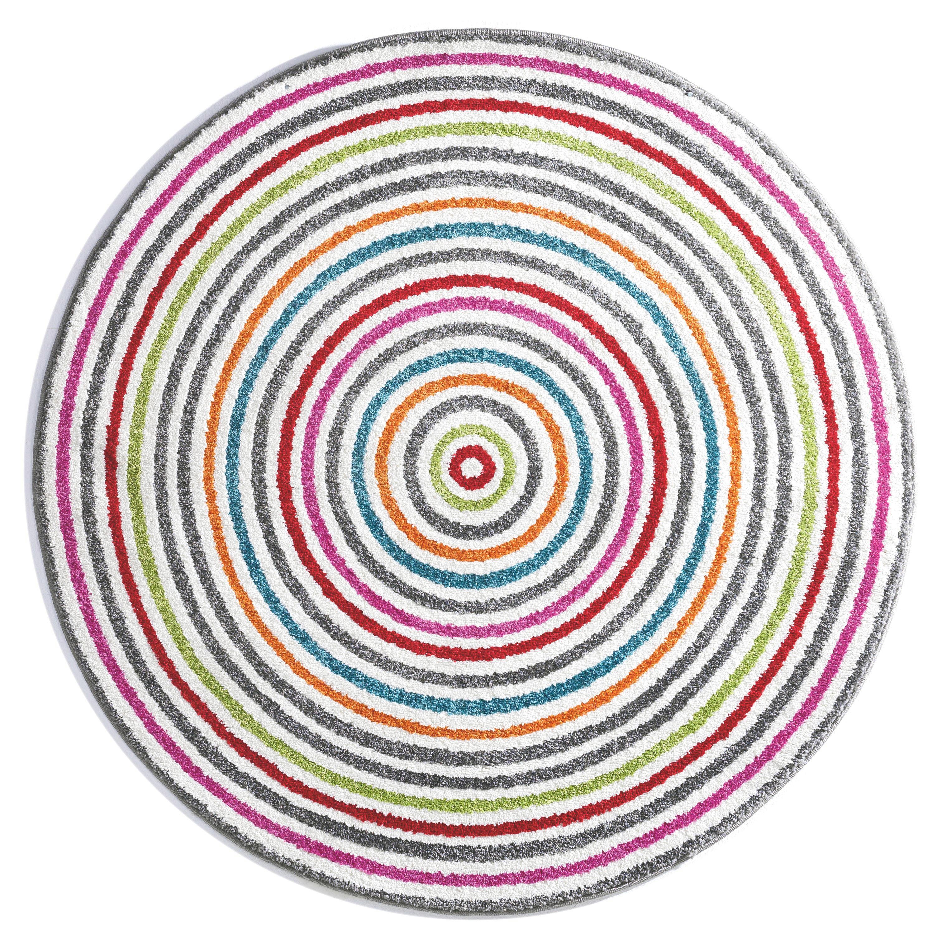 Kinderteppich Lollipop Ø ca. 160cm - Multicolor, Kunststoff/Textil (160cm) - Mömax modern living