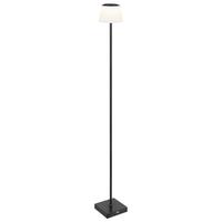 LAMPADAIRE À BATTERIE 58434SB - noir/blanc, Design, matière synthétique/métal (14/14/120cm) - Globo