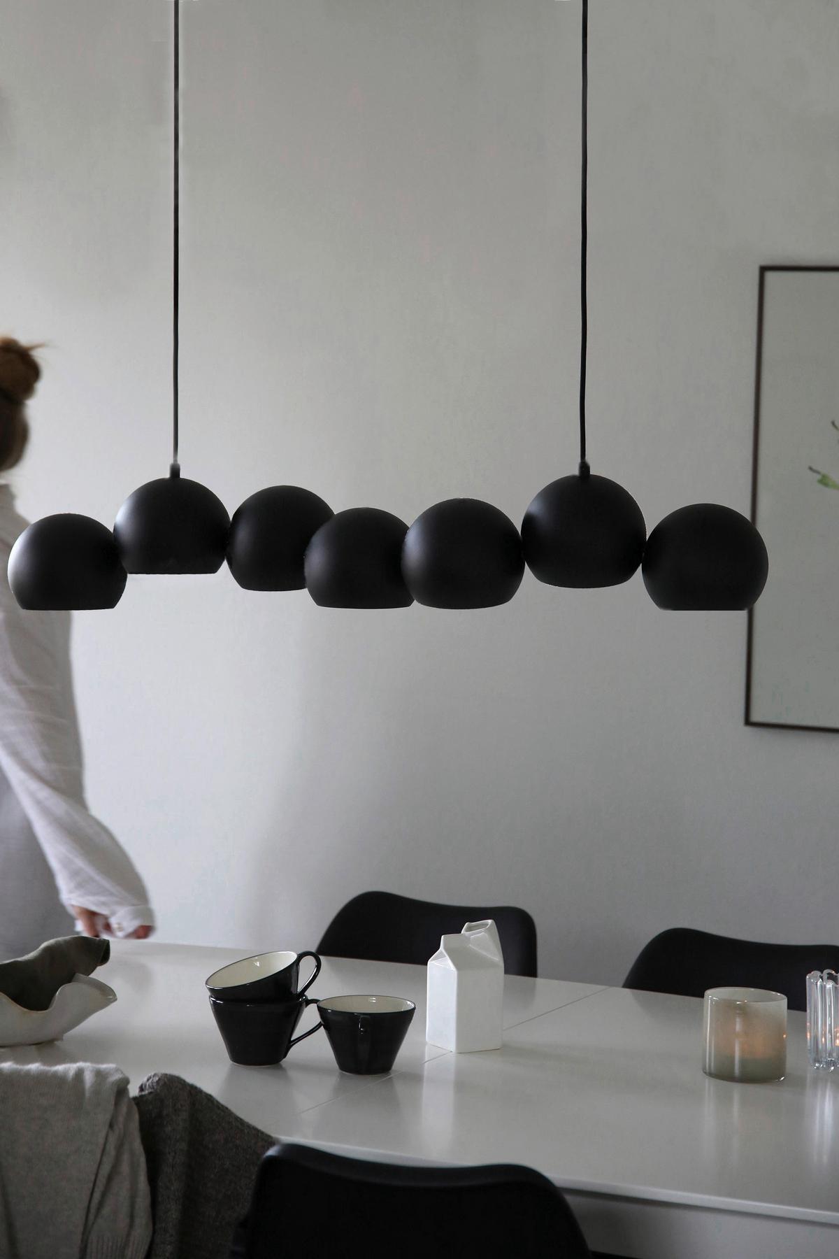 Hängeleuchte Cupolo Schwarz max. 40 Watt - Schwarz, Basics, Metall (101/15/150cm) - Markslöjd