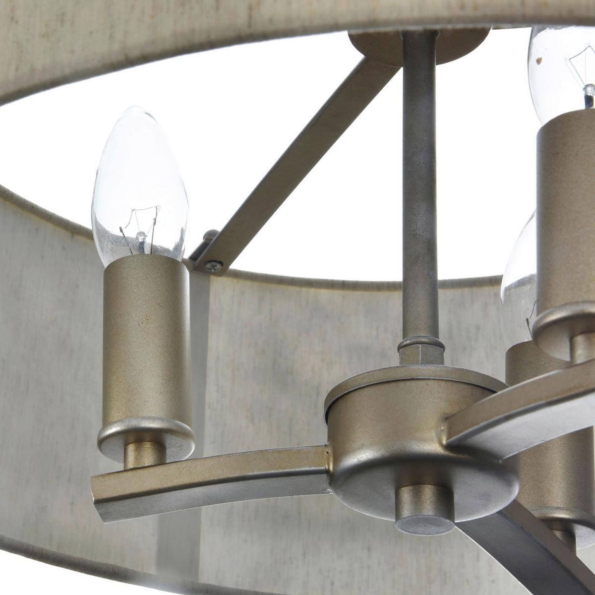 Pendelleuchte Venera Messingfarben max. 40 Watt - Messingfarben, Basics, Textil/Metall (46,4/39/46,4cm) - MAYTONI