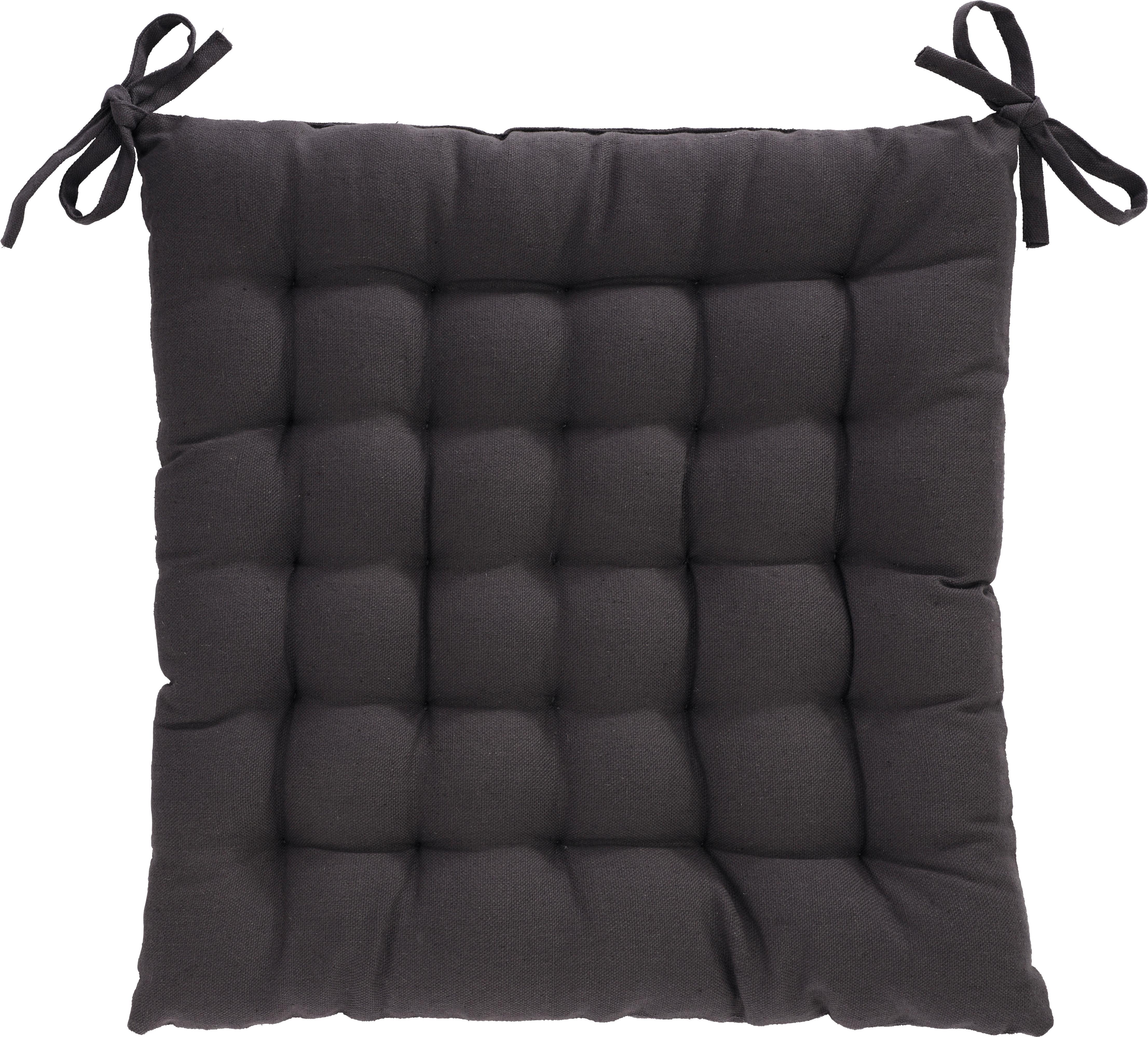 Sedežna Blazina Anke - antracit, tekstil (40/40cm) - Modern Living