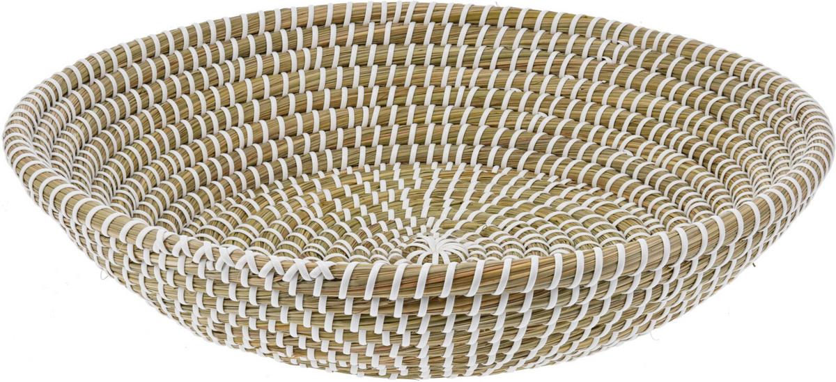 Zdjela Dekorativna Harum Ø: 35cm - svijetlo smeđa, Moderno (35/8cm)