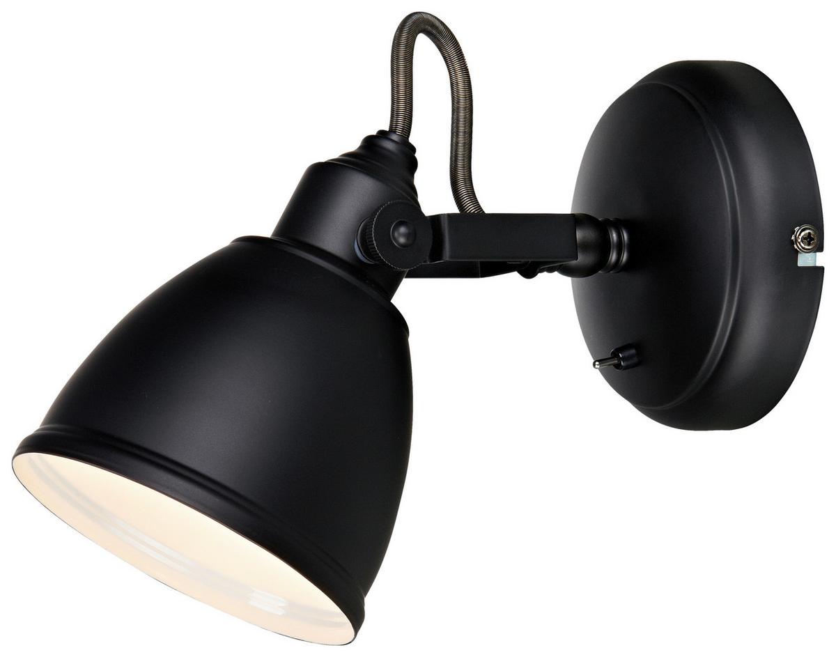 KINKIET FJÄLLBACKA - czarny, Basics, metal (19,5/12/17cm) - Markslöjd