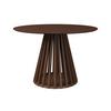 MATBORD ENNIO - valnötsfärgad, Modern, metall/trämaterial (120/75cm) - Bessagi Home