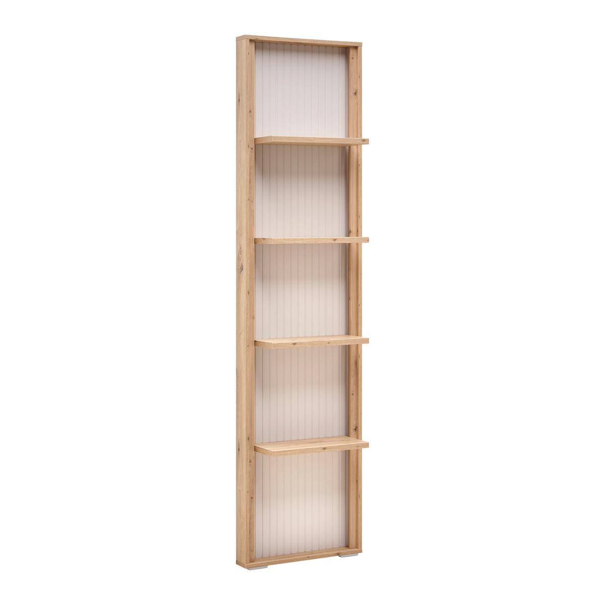 Regal Cremona Kaschmir/Eiche Artisan - Kaschmir/Eiche Artisan, MODERN, Holzwerkstoff/Kunststoff (50/200/20cm) - Premium Living