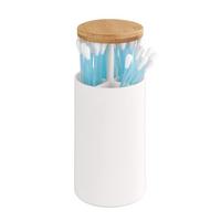 Organizator cosmetice Laresa - maro/alb, Modern, plastic/lemn (6,5/11,5cm) - Wenko