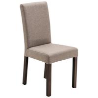 KRZESŁO FIX - buk kolonialny/taupe, Konventionell, tkanina/drewno (44/92/57cm) - Carryhome
