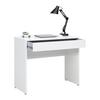 SKRIVBORD ESPRESSO - vit, Modern, trämaterial (100/81,4/40,5cm) - Mömax