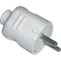 Csatlakozódugó 0101h - fehér, műanyag