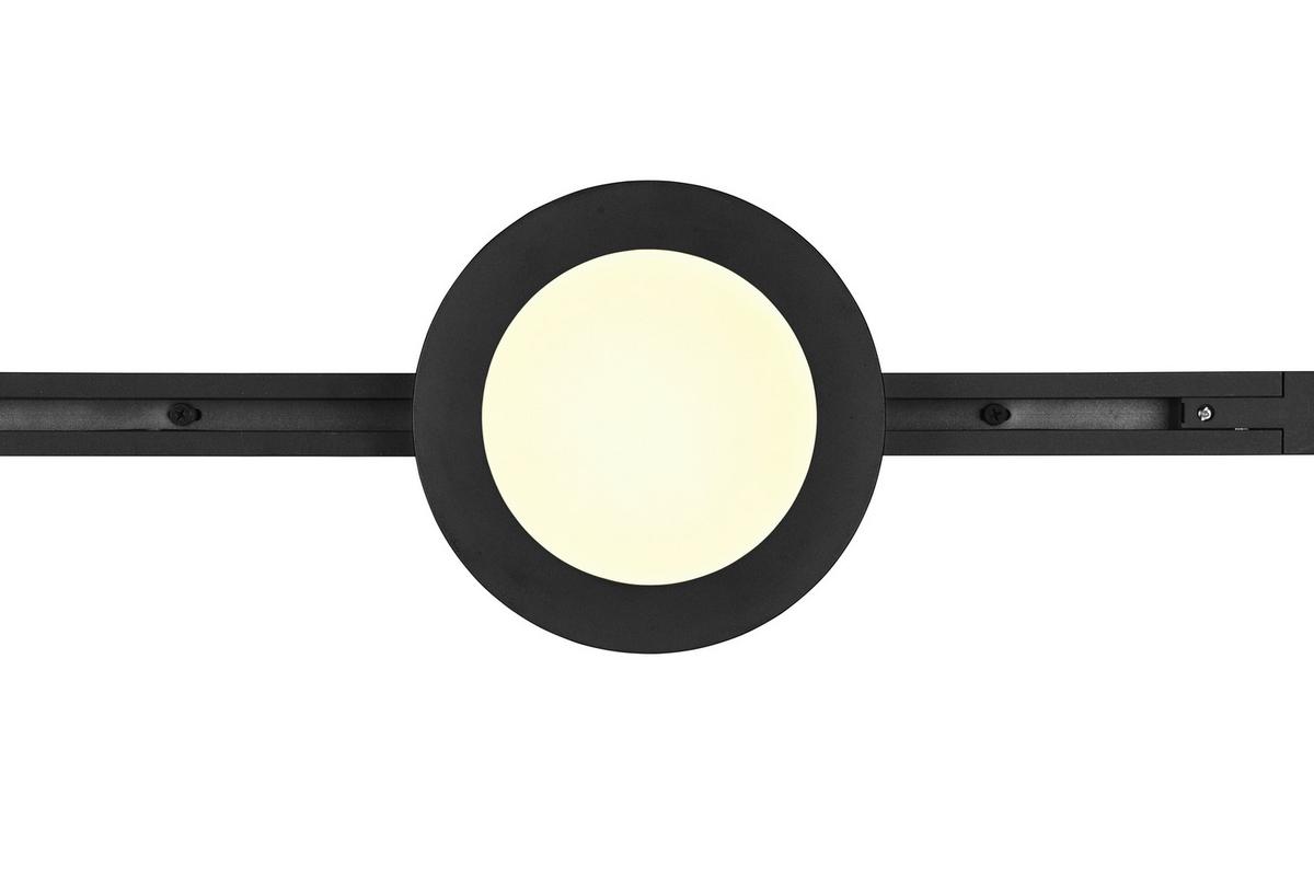 Deckenleuchte Douline DL Camillus max. 9 Watt - Schwarz, Basics, Kunststoff (17,0/2,9cm) - Trio Leuchten