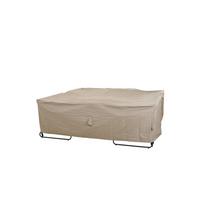 SCHUTZHÜLLE PLUS LOUNGESETHÜLLE - Beige, MODERN, Kunststoff (255/70/255cm) - Siena Garden