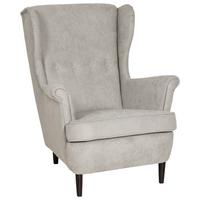 Füles Fotel Otto - bézs, Basics, faalapú anyag/karton (78/102/98cm) - Best Price
