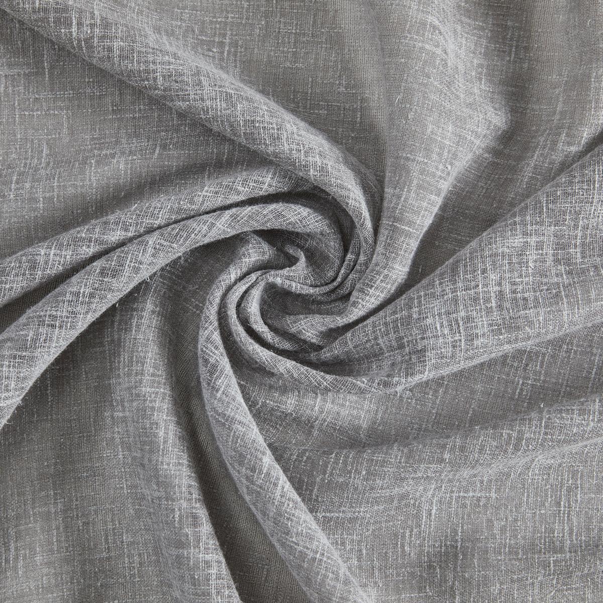 KONČANA ZAVESA ELENA - siva, Konvencionalno, tekstil (140/255cm) - Premium Living