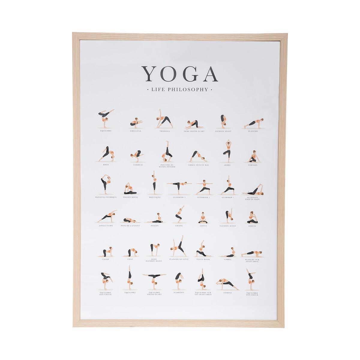 Dekorativna Slika Yoga - Basics (52,6/72,6cm)