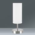 Asztali Lámpa M5927011-07 - Nikkel/Fehér, modern, Üveg/Fém (12/38cm) - Mömax modern living