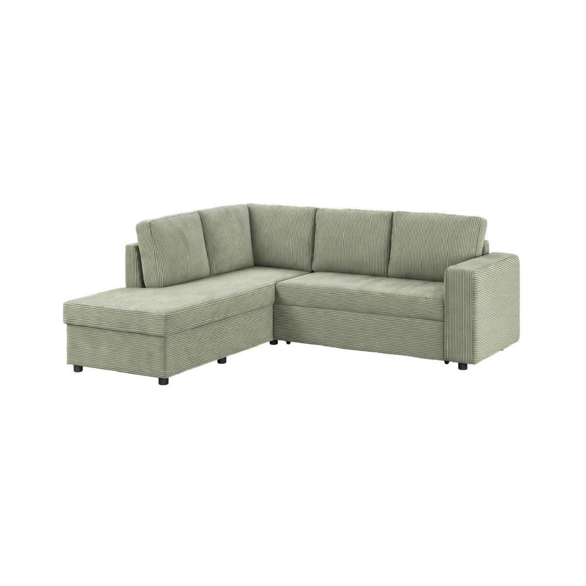 Kutna Garnitura Toulouse - Khaki/crna, Trend, drvo/metal (206/224cm)