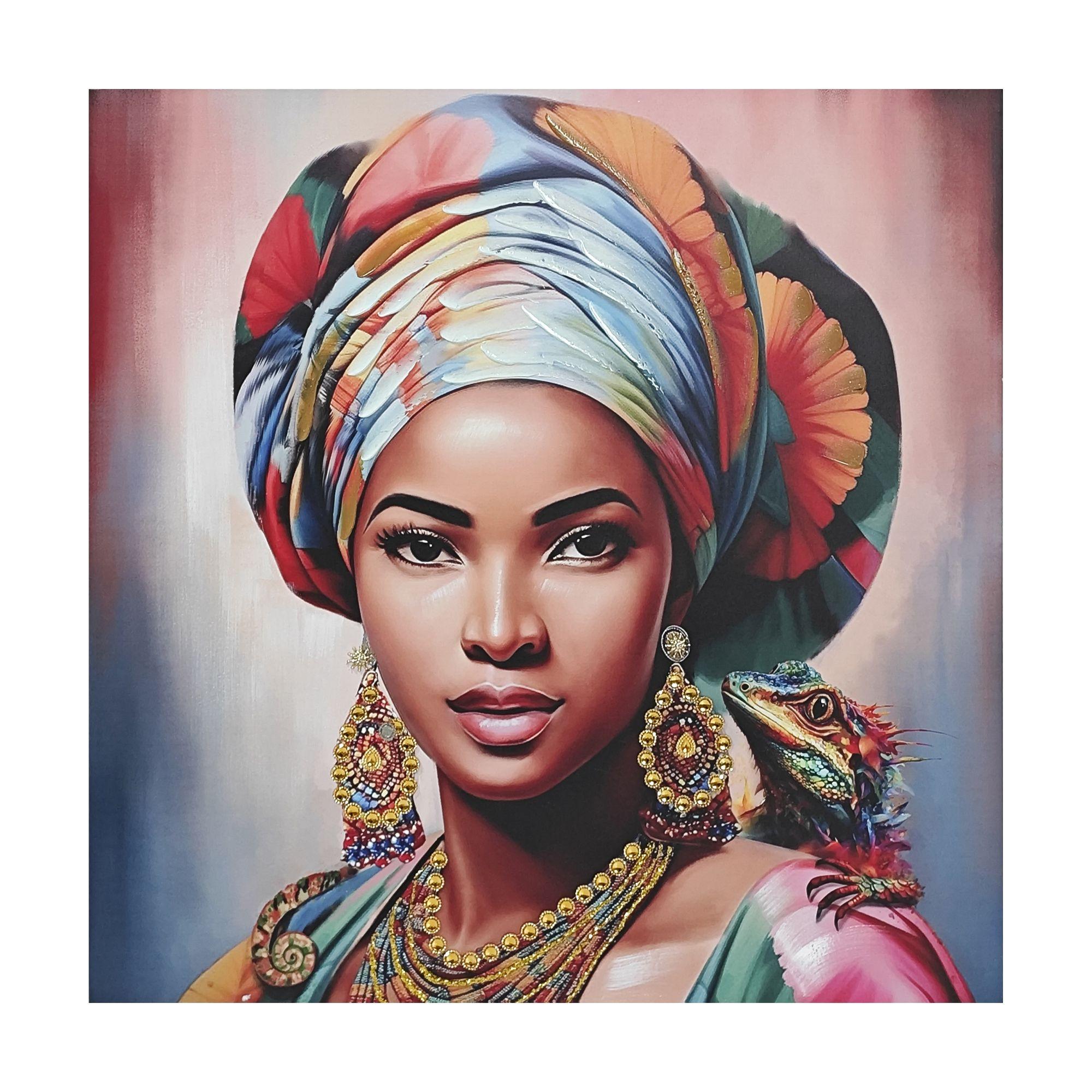 Keilrahmenbild Farai Multicolor ca. 100x100cm - Multicolor, Modern, Holz/Textil (100/100/3cm) - Mömax