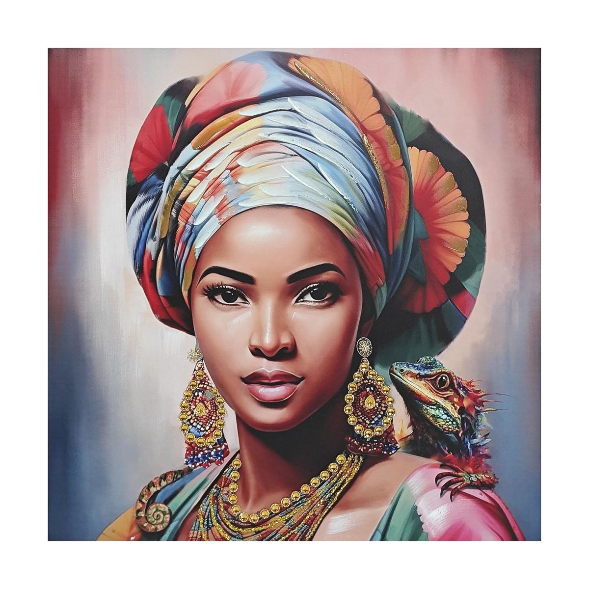 Keilrahmenbild Farai Multicolor ca. 100x100cm - Multicolor, Modern, Holz/Textil (100/100/3cm) - Mömax