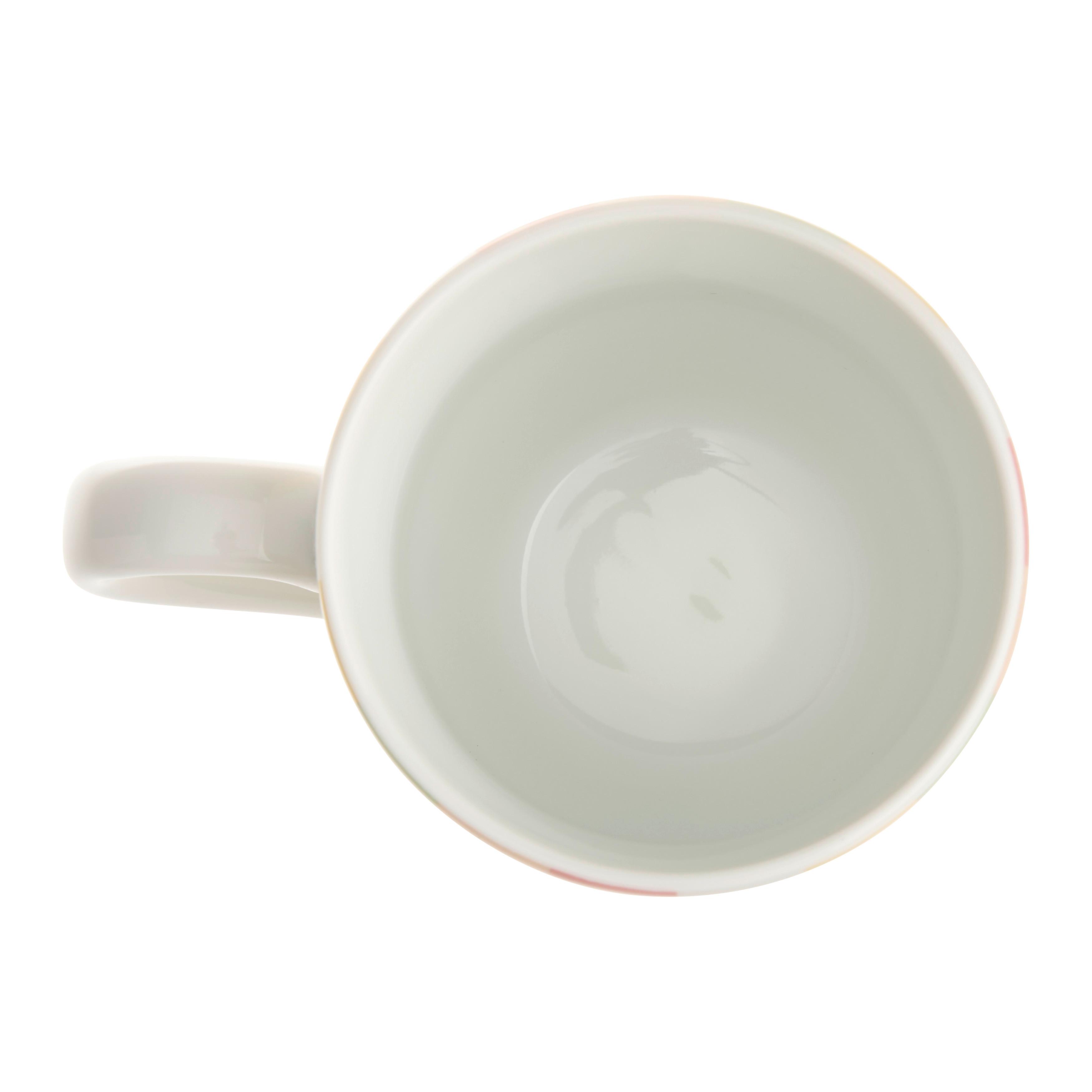 Kaffeebecher Candy Colors Multicolor Ø ca. 8,5cm - Hellrosa/Hellgelb, MODERN, Keramik (8,5/10,9cm) - Mömax