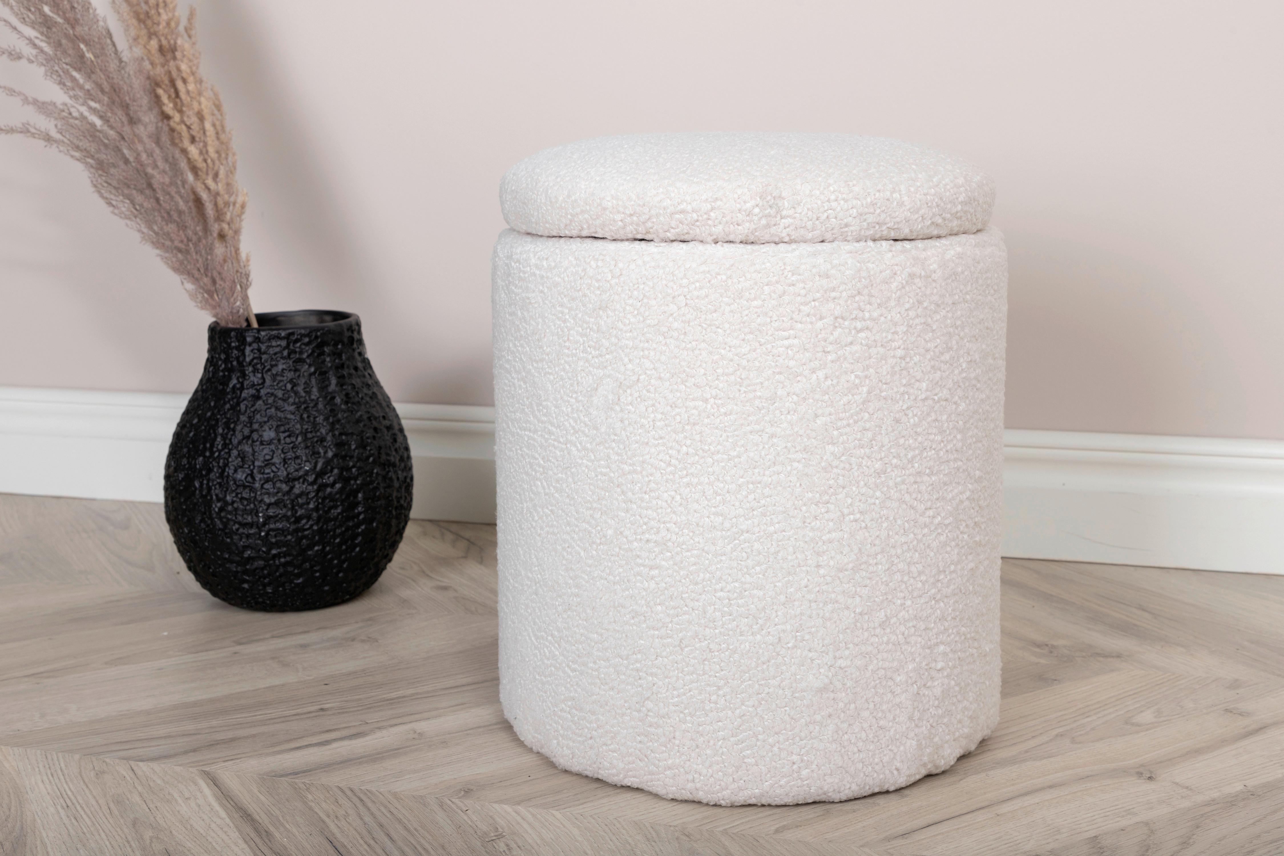 POUF LIMPEN - Design, Textil (32/40/32cm) - Livetastic