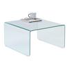 SOFFBORD WING - klar, Modern, glas (70/70/40cm) - Mömax